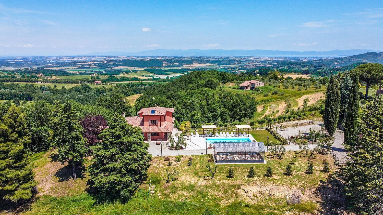 Villa La Pieve Città della Pieve Dış mekan fotoğraf
